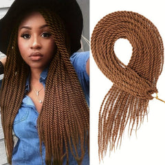 60 96 Cm Afro Synthetic Crochet Senegalese Braids Extensions