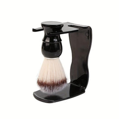 3-in-1 Men's Shaving Brush Kit - Shaving Brush, Bowl, Holder