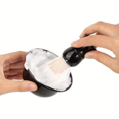 3-in-1 Men's Shaving Brush Kit - Shaving Brush, Bowl, Holder