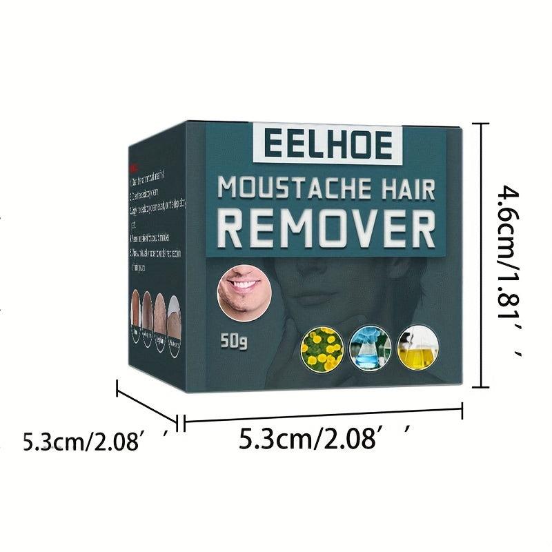 Gentle Men's Hair Removal Cream for Facial, Beard, Armpit, Legs, Chest