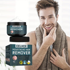 Gentle Men's Hair Removal Cream for Facial, Beard, Armpit, Legs, Chest