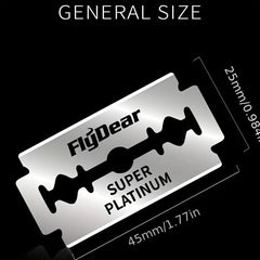 Barber Double Edge Razor Blades Stainless Steel Tool