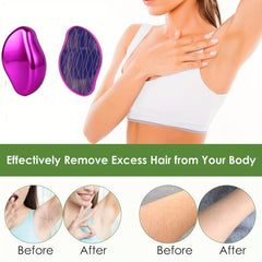 Magic Crystal Hair Removal Painless Epilator Easy Cleaning Reusable Body Tool