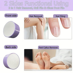 Hair Removal Epilator Crystal Hair Eraser Safe Easy Cleaning