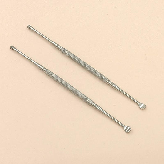 2pcs Double Ended Ear Wax Remover Ear Cleaning Tool