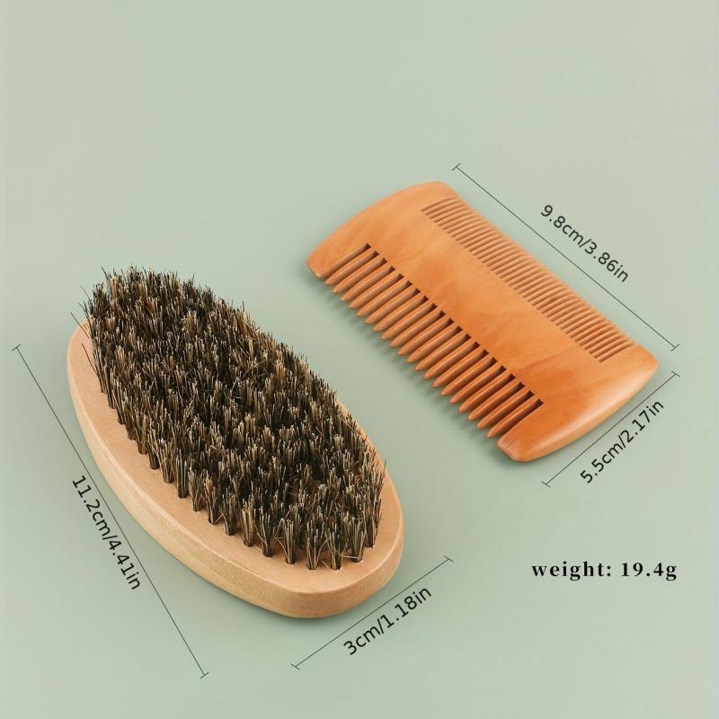Boar Bristle Beard Shaving Brush Mustache Brush