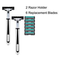 Classic Razor Shaving Replacement Blades Skin Guard Included Holder 36 Blades