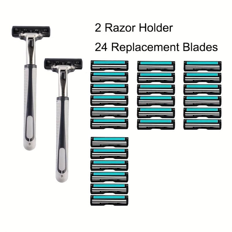 Classic Razor Shaving Replacement Blades Skin Guard Included