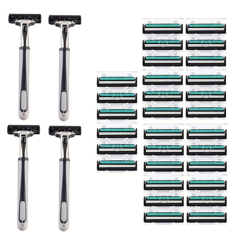 Classic Razor Shaving Replacement Blades Skin Guard Included