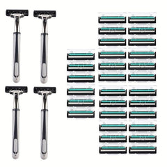 Classic Razor Shaving Replacement Blades Skin Guard Included