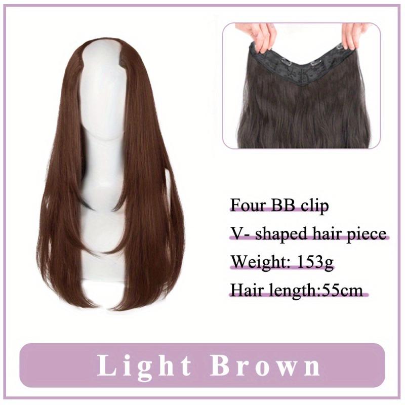 Fluffy V Shape Hair Extensions for Women
