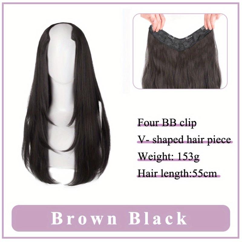 Fluffy V Shape Hair Extensions for Women