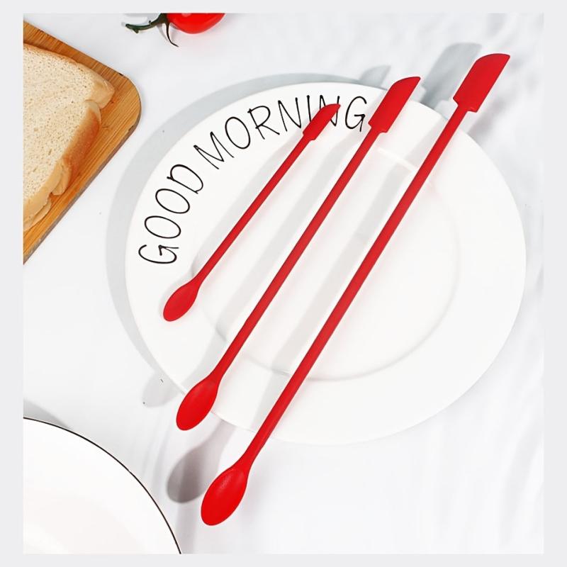 Mini Silicone Double-ended Scraper Set 3-Piece