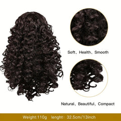Kinky Curly Drawstring Ponytail 33 cm Synthetic Hair Extension Women
