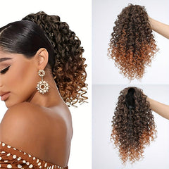 Kinky Curly Drawstring Ponytail 33 cm Synthetic Hair Extension Women