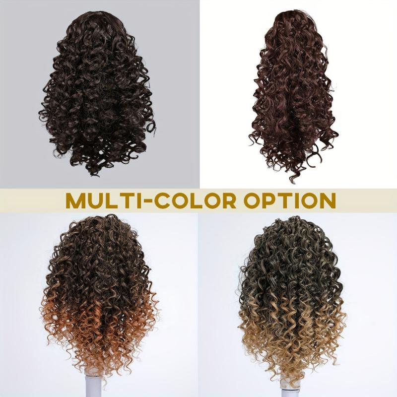 Kinky Curly Drawstring Ponytail 33 cm Synthetic Hair Extension Women