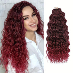 Long Curly Braids Hair Pieces Synthetic Crochet Hair Extensions