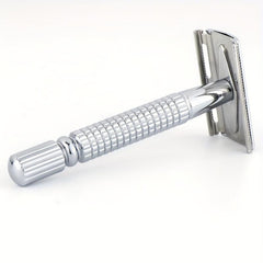 Vintage Safety Razor - Smooth & Precise Shaving, Men & Women, Case