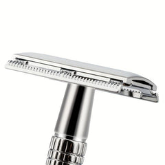 Vintage Safety Razor - Smooth & Precise Shaving, Men & Women, Case