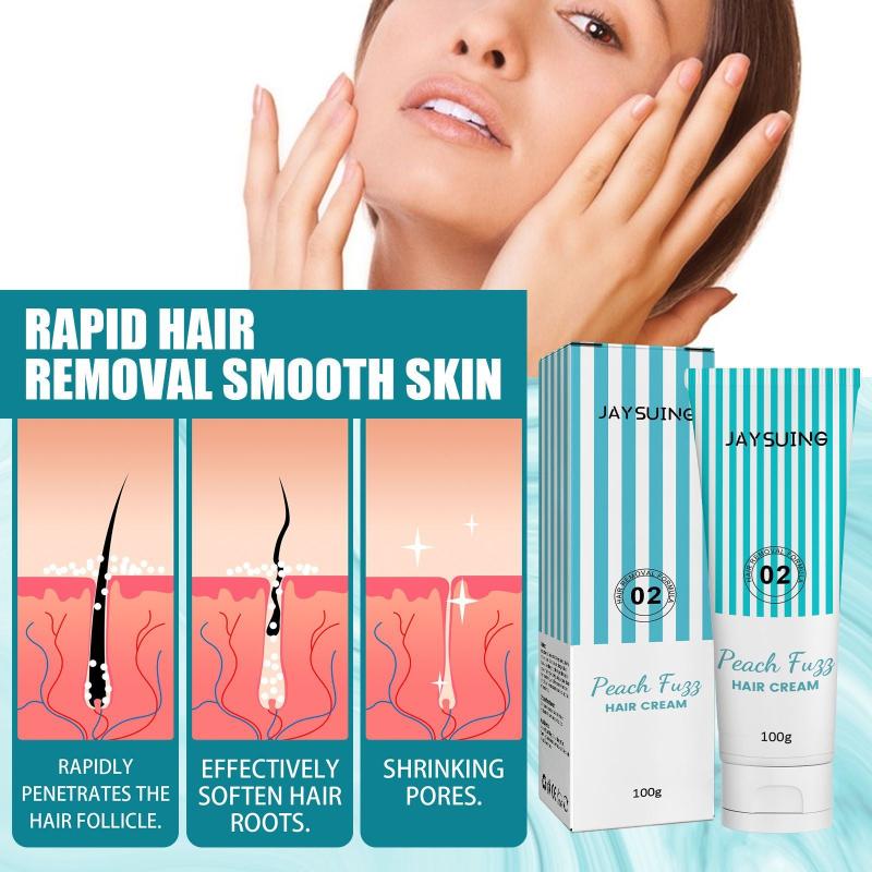 Delicate Face Hair Removal Cream for Men