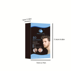 Men's Facial Wax Strips Hair Removal Kit