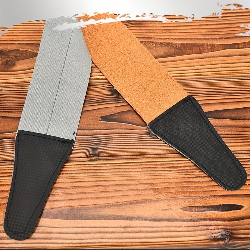 Men Leather Shaving Strap Barber Straight Cutter Belt