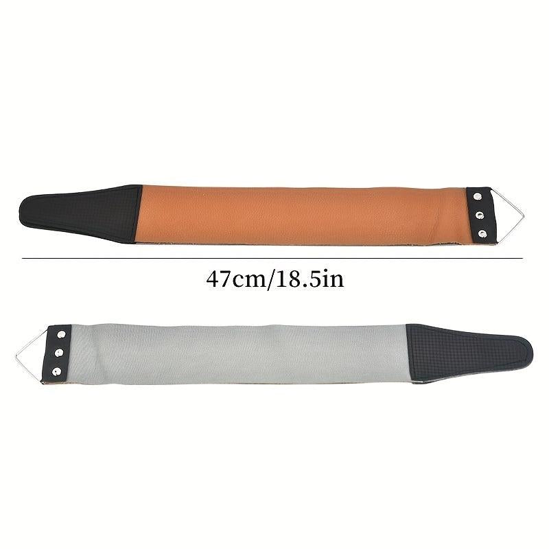 Men Leather Shaving Strap Barber Straight Cutter Belt
