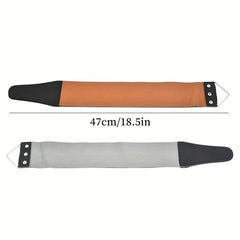 Men Leather Shaving Strap Barber Straight Cutter Belt