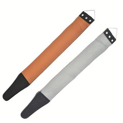 Men Leather Shaving Strap Barber Straight Cutter Belt