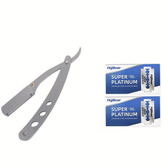Foldable Hair Blade Barber Straight Razor For Shaving Men