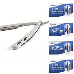 Foldable Hair Blade Barber Straight Razor For Shaving Men