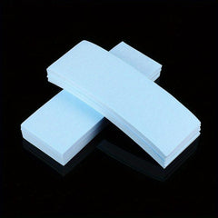 100 Pcs Beeswax Hair Removal Wax Paper Professional Depilatory Strips