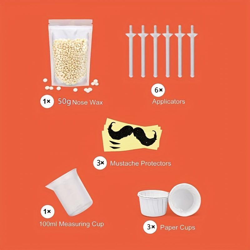 Painless Nose Hair Removal Wax - Women Nose Kit