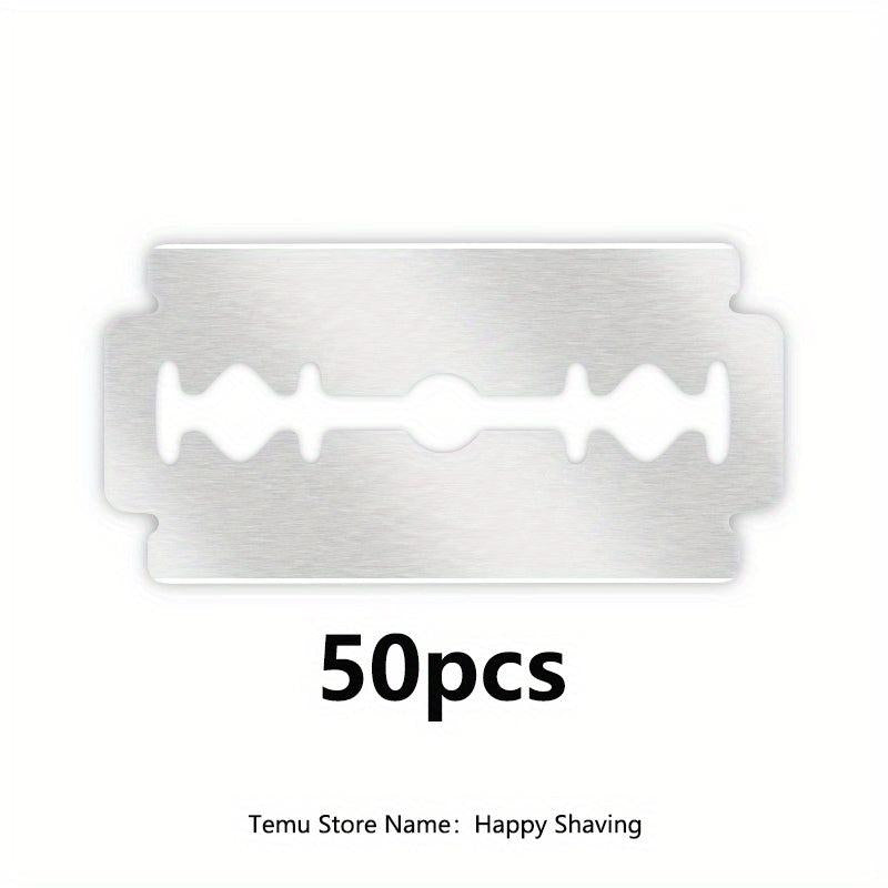 Double Edge Safety Razor Blades - Stainless Steel Blades for Butterfly Razors