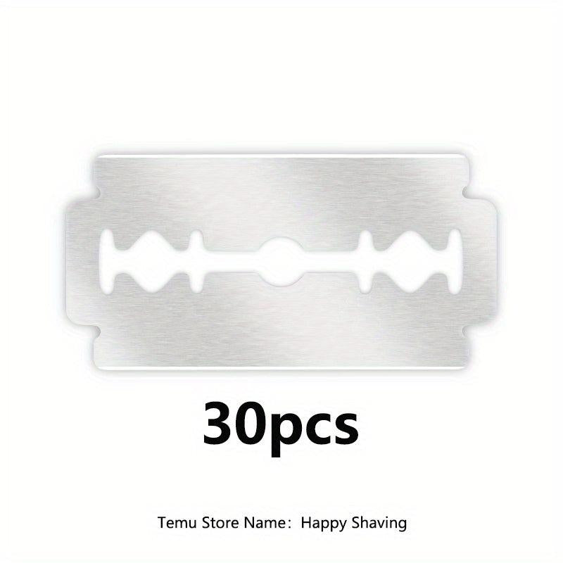 Double Edge Safety Razor Blades - Stainless Steel Blades for Butterfly Razors