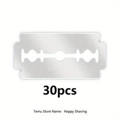 Double Edge Safety Razor Blades - Stainless Steel Blades for Butterfly Razors