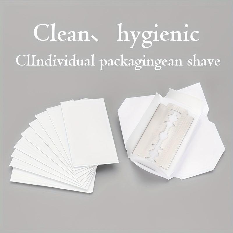 Double Edge Safety Razor Blades - Stainless Steel Blades for Butterfly Razors