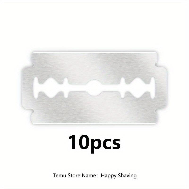 Double Edge Safety Razor Blades - Stainless Steel Blades for Butterfly Razors