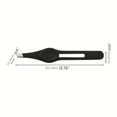 Stainless Steel Hair Remover Tweezers Eyebrow Clip Eyelash Curler
