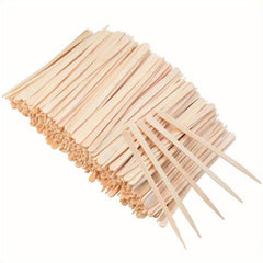 200 Small Wood Spatulas for Waxing and Hair Removal