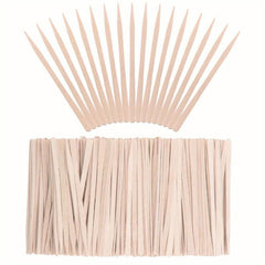 200 Small Wood Spatulas for Waxing and Hair Removal