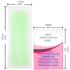 Facial Hair Removal Wax Strips Kit for Women 40 ct