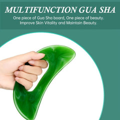 Gua Sha Massage Tool With Handle for Body Back Neck Face Leg Massage