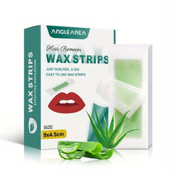 72 Wax Strips Hair Removal Kit for Men & Women