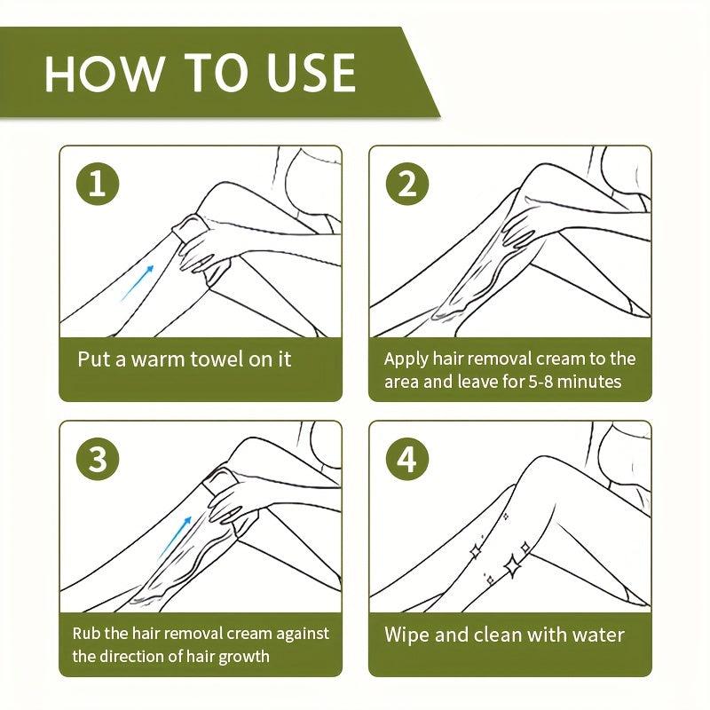 Olive Hair Removal Cream Gentle And Non-irritating
