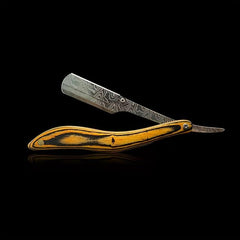Wood Barber Throat Razor Single Edge Professional Men's Shave