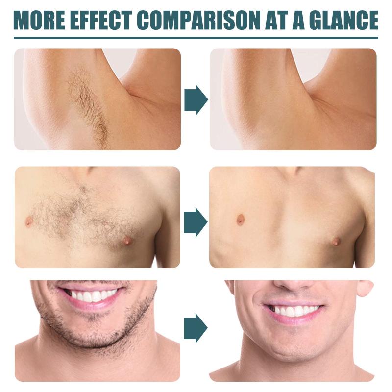 Men's Hair Removal Cream - Gentle and Effective Body Hair Remover
