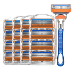 Manual Safety Razor Classic Shaving Razor Shaving Set Stainless Steel Blades