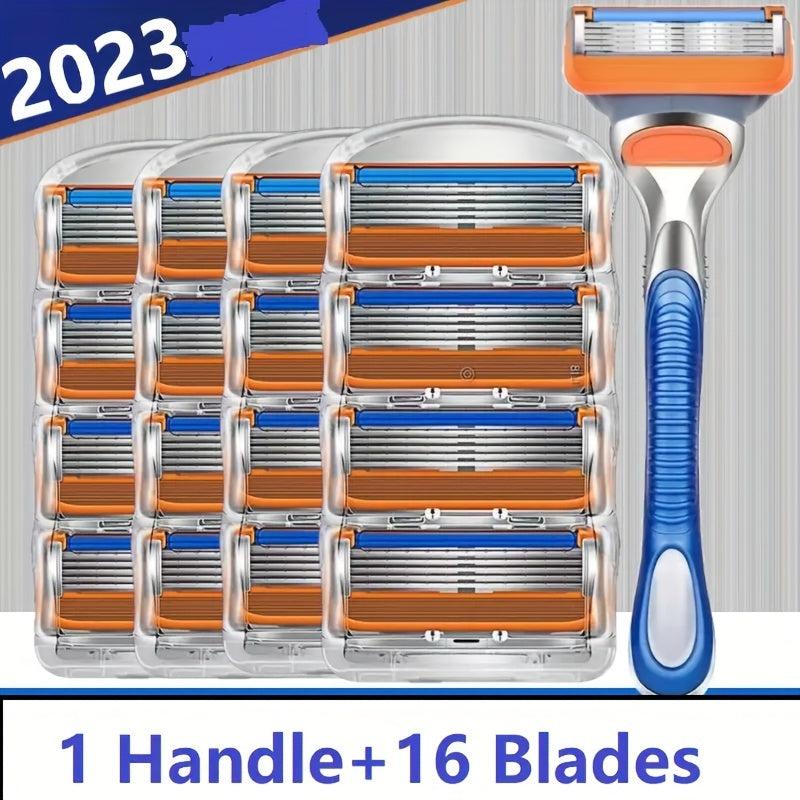 Manual Safety Razor Classic Shaving Razor Shaving Set Stainless Steel Blades
