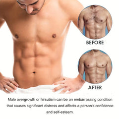 Men's Hair Removal Cream Gentle Non-Irritating for Armpits Legs Arms Chest 60ml
